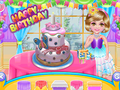 Gâteau d'anniversaire de Marlee