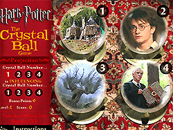 La bola de cristal de Harry Potter