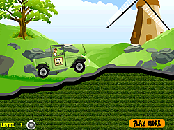 Course de jeep Ben 10