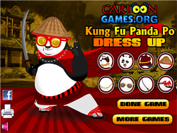 Kung Fu Po verkleiden