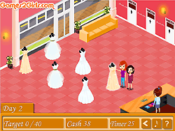 Einkaufen der Braut