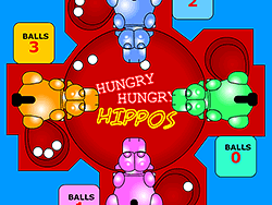 Hipopótamos hambrientos hambrientos