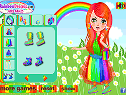 Rainbow Girl's Outfit