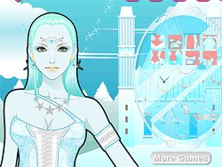 冰雪女王化妆游戏