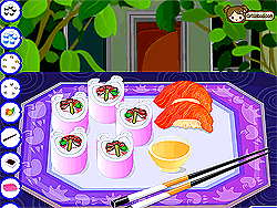 Supreme Sushi-Plattendekoration