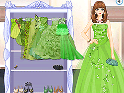 Lime Green Gowns