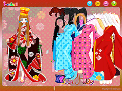 Kimono-meisje