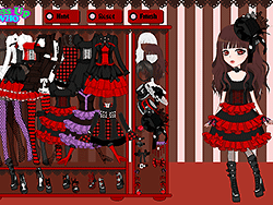 Gotische Lolita aankleden