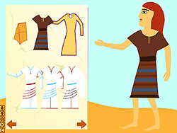 古代シリアのドレスアップ