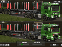 Diferenças dos caminhões florestais masculinos