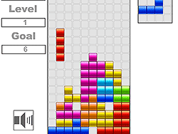 Old School Pixel Tetris